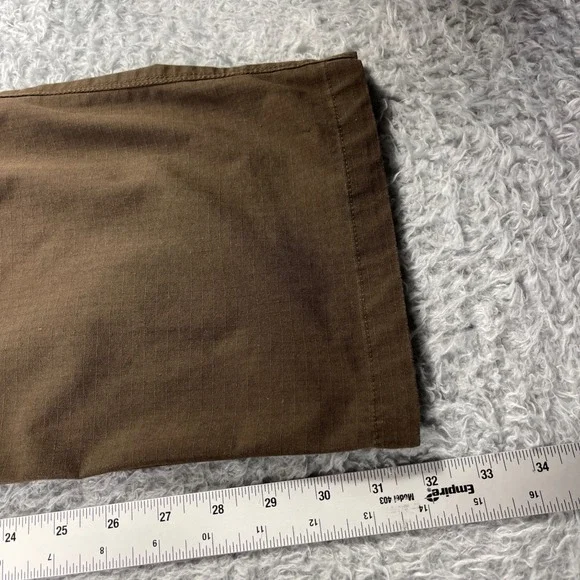 5.11 Tactical Cargo Pants Mens 38x32 Brown Ripstop Work Outdoor Trousers - Picture 7 of 10